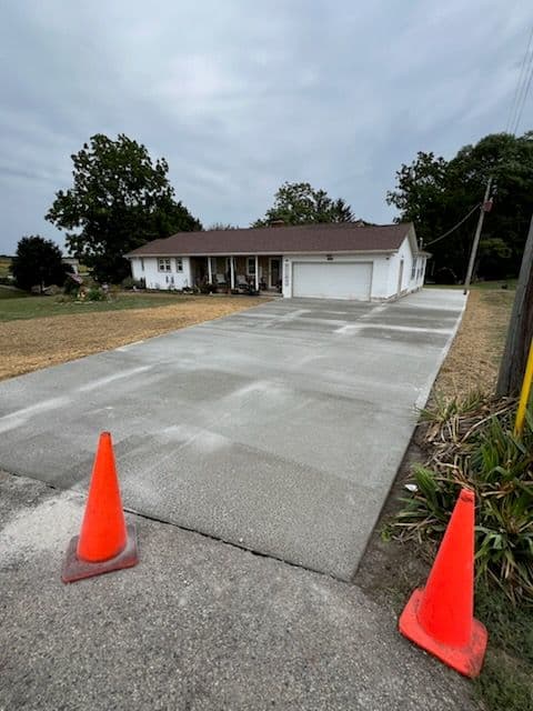 Gallery photos for Stunning Concrete Driveway Installation in Ohio: Image #3