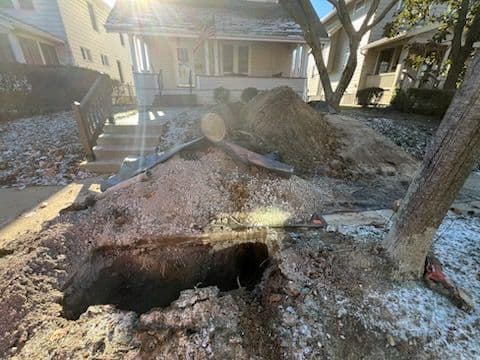 Gallery photos for Water Line Replacement with New Copper Installation: Image #2
