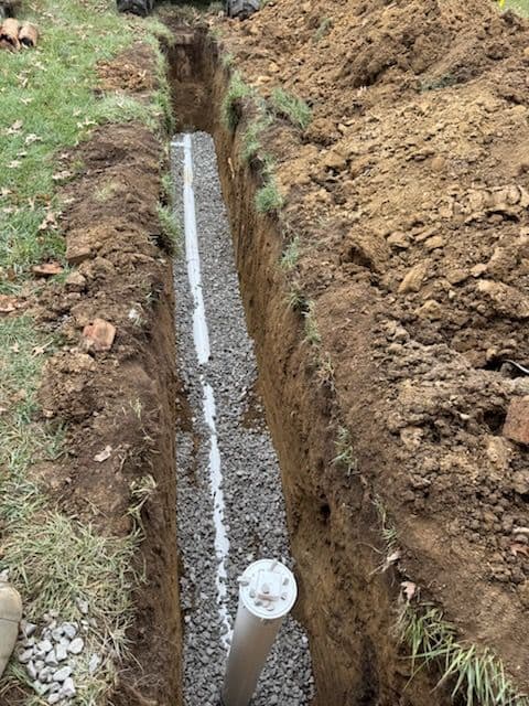 Gallery photos for Sewer Line Replacement and Clean-Out Installation: Image #1