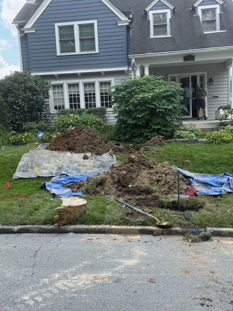Gallery photos for Safe Copper Water Main Upgrade in Clintonville: Image #1